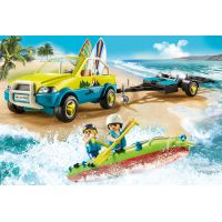 PLAYMOBIL® 70436 Plážové auto s lodním přívěsem 2