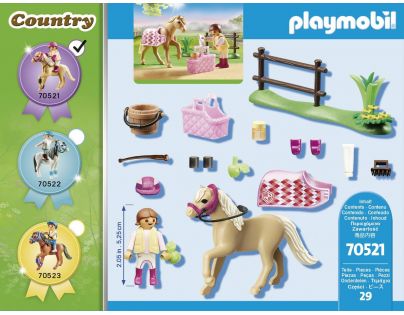 PLAYMOBIL® 70521 Sběratelský poník Německý jezdecký pony