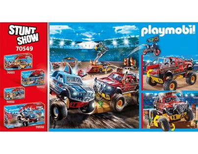 PLAYMOBIL® 70549 Kaskadérská show Monster Truck Bull