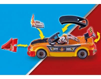 PLAYMOBIL® 70551 Kaskadérská show Crashcar