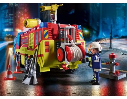 PLAYMOBIL® 70557 Hasiči v akci s hasičským vozem