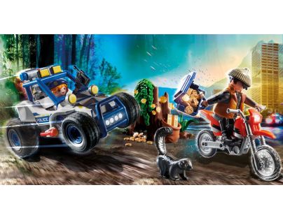 PLAYMOBIL® 70570 Policejní SUV Pronásledování lupiče pokladu