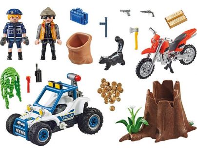 PLAYMOBIL® 70570 Policejní SUV Pronásledování lupiče pokladu