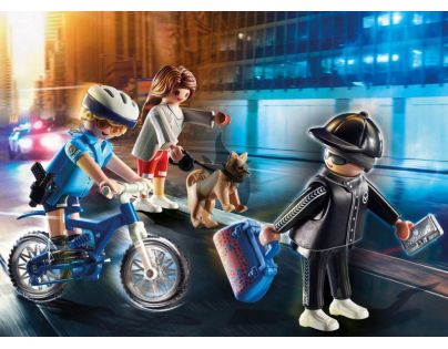 PLAYMOBIL® 70573 Policejní kolo Pronásledování kapsáře