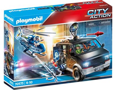 PLAYMOBIL® 70575 Policejní helikoptéra Pronásledování vozidla