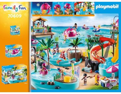PLAYMOBIL® 70609 Aquapark se skluzavkami