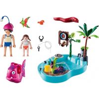 PLAYMOBIL® 70610 Zábavný bazén s vodní stříkačkou 2