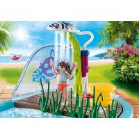 PLAYMOBIL® 70610 Zábavný bazén s vodní stříkačkou 5