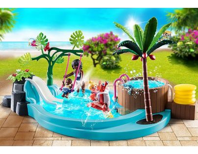 PLAYMOBIL® 70611 Dětský bazén s vířivkou