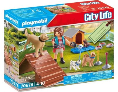 PLAYMOBIL® 70676 Dárkový set Psí trenérka