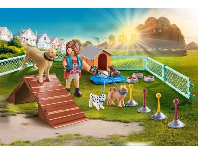 PLAYMOBIL® 70676 Dárkový set Psí trenérka