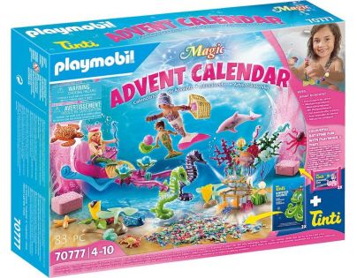 PLAYMOBIL® 70777 Adventní kalendář Mořské panny