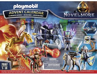 PLAYMOBIL® 70778 Adventní kalendář Novelmore Dariova dílna
