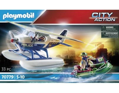 PLAYMOBIL® 70779 Policejní hydroplán Pronásledování pašeráka