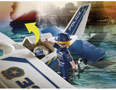 PLAYMOBIL® 70779 Policejní hydroplán Pronásledování pašeráka