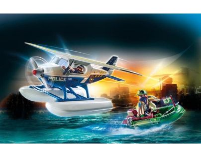 PLAYMOBIL® 70779 Policejní hydroplán Pronásledování pašeráka