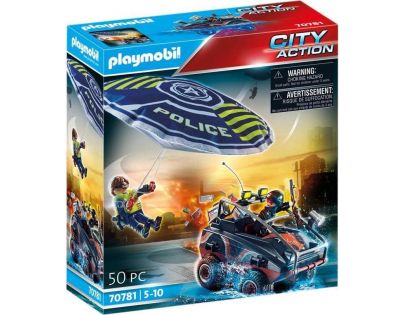 PLAYMOBIL® 70781 Policejní padák Pronásledování obojživelného vozidla