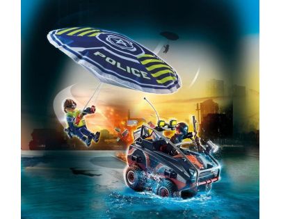 PLAYMOBIL® 70781 Policejní padák Pronásledování obojživelného vozidla