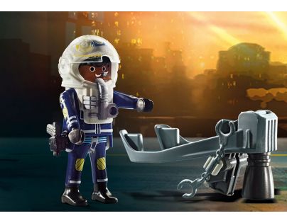 PLAYMOBIL® 70782 Policejní Jetpack Zatčení zloděje umění