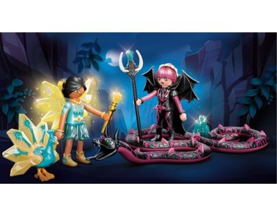 PLAYMOBIL® 70803 Ayuma Crystal Fairy a Bat Fairy s pohádkovými zvířecími dušemi