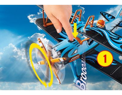 PLAYMOBIL® 70831 Air Stuntshow Dvouplošník Fénix