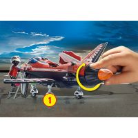 PLAYMOBIL® 70832 Air Stuntshow Tryskový letoun Orel 6