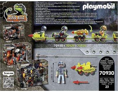 PLAYMOBIL® 70930 Dino Rise Důlní vozík