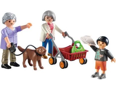 PLAYMOBIL® 70990 Prarodiče s vnukem