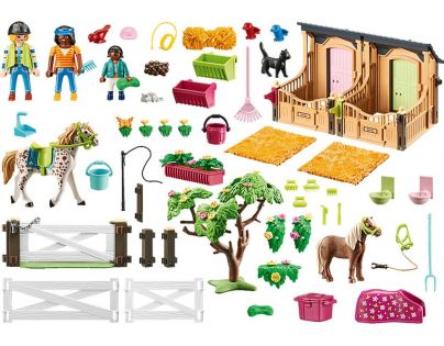 PLAYMOBIL® 70995 Výuka jízdy na koni s koňskými stájemi