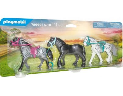 PLAYMOBIL® 70999 Tři koně Fríský, Knabstrupský a Andaluský