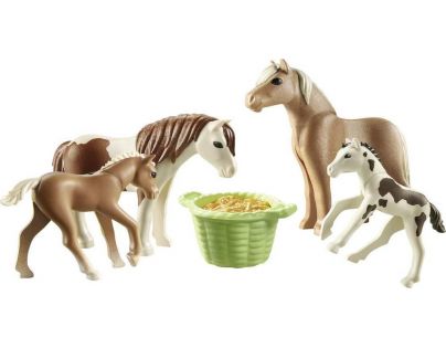 PLAYMOBIL® 71000 Dva Islandští pony s hříbaty