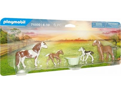 PLAYMOBIL® 71000 Dva Islandští pony s hříbaty