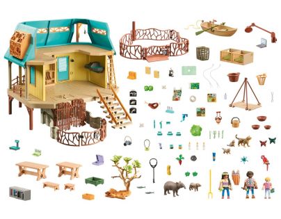 PLAYMOBIL® 71007 Centrum péče o zvířata - Poškozený obal