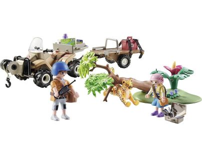 PLAYMOBIL® 71011 Čtyřkolka na záchranu zvířat - Poškozený obal