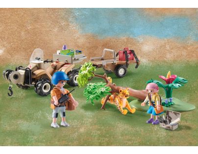 PLAYMOBIL® 71011 Čtyřkolka na záchranu zvířat - Poškozený obal