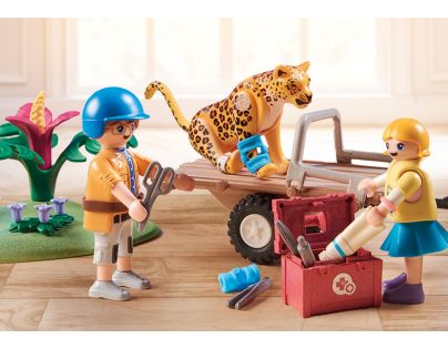PLAYMOBIL® 71011 Čtyřkolka na záchranu zvířat - Poškozený obal