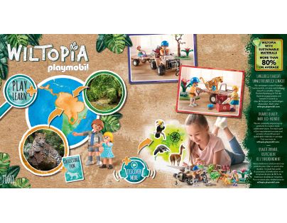 PLAYMOBIL® 71011 Čtyřkolka na záchranu zvířat - Poškozený obal