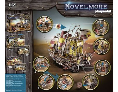 PLAYMOBIL® 71023 Písečná bouře - Poškozený obal