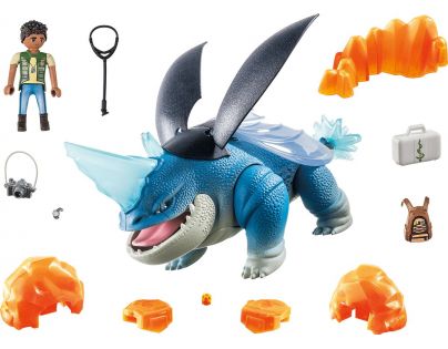 PLAYMOBIL® 71082 Dragons Devět říší Plowhorn a D'Angelo