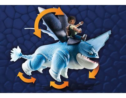 PLAYMOBIL® 71082 Dragons Devět říší Plowhorn a D'Angelo