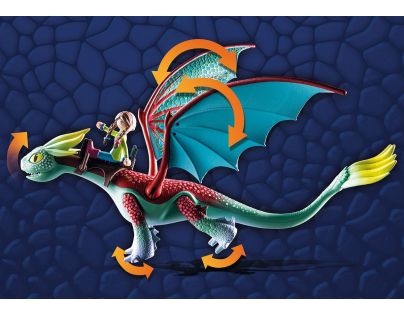 PLAYMOBIL® 71083 Dragons Devět říší Feathers a Alex