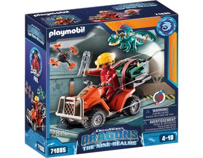 PLAYMOBIL® 71085 Dragons Devět říší Icaris Quad a Phil