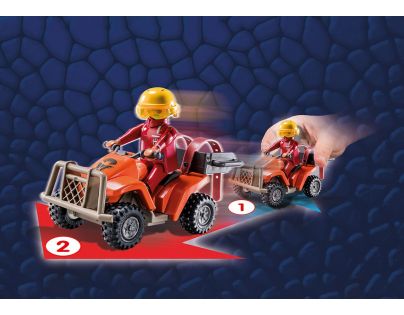 PLAYMOBIL® 71085 Dragons Devět říší Icaris Quad a Phil