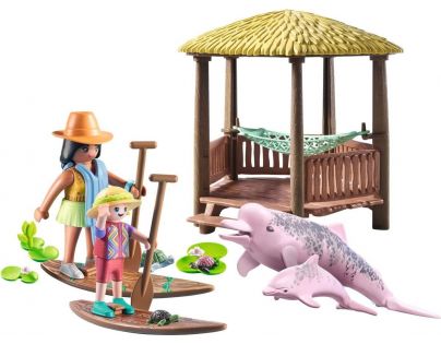 PLAYMOBIL® 71143 Wiltopia Výprava za říčními delfíny