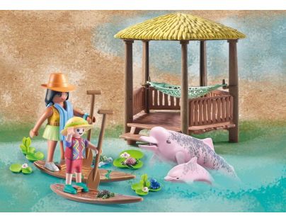 PLAYMOBIL® 71143 Wiltopia Výprava za říčními delfíny