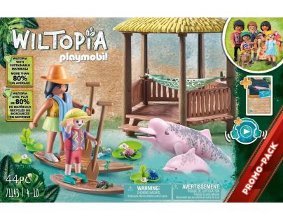 PLAYMOBIL® 71143 Wiltopia Výprava za říčními delfíny