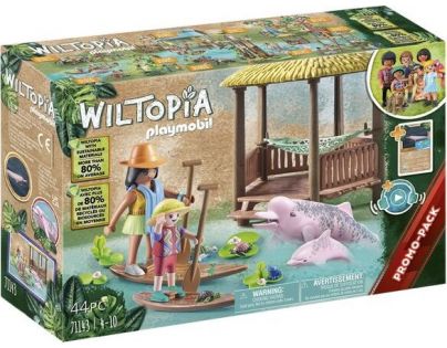 PLAYMOBIL® 71143 Wiltopia Výprava za říčními delfíny