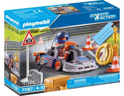 PLAYMOBIL® 71187 Motokárový závodník