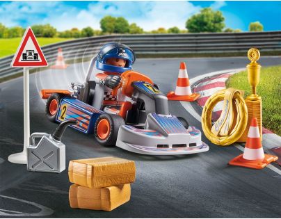 PLAYMOBIL® 71187 Motokárový závodník