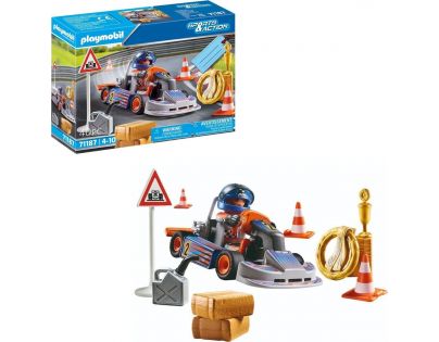 PLAYMOBIL® 71187 Motokárový závodník